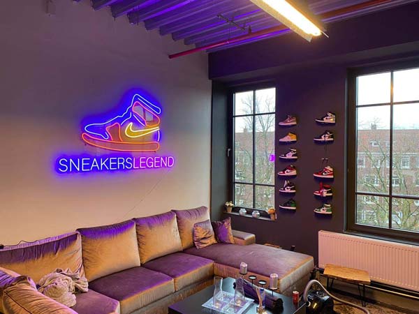 LED Neon Sign Nike Air Jordan 1 photo review